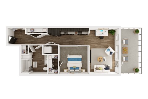 SLOOP, Open 1 Bed, 1 Bath at Marina Square, Bremerton, WA, 98337